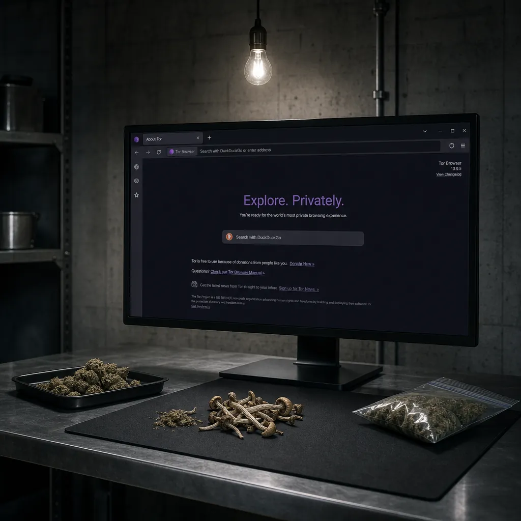 Dark web sites interface preview