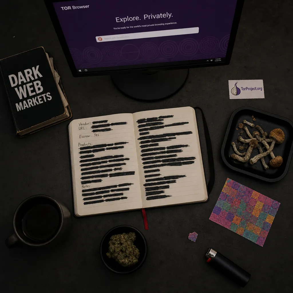 Darkmarket list interface preview