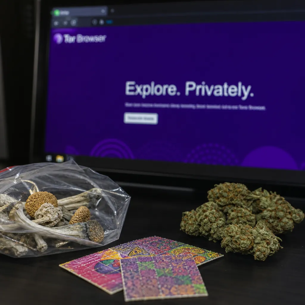 Darknet market interface preview