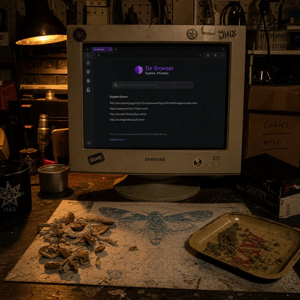 Darknet marketplace interface preview