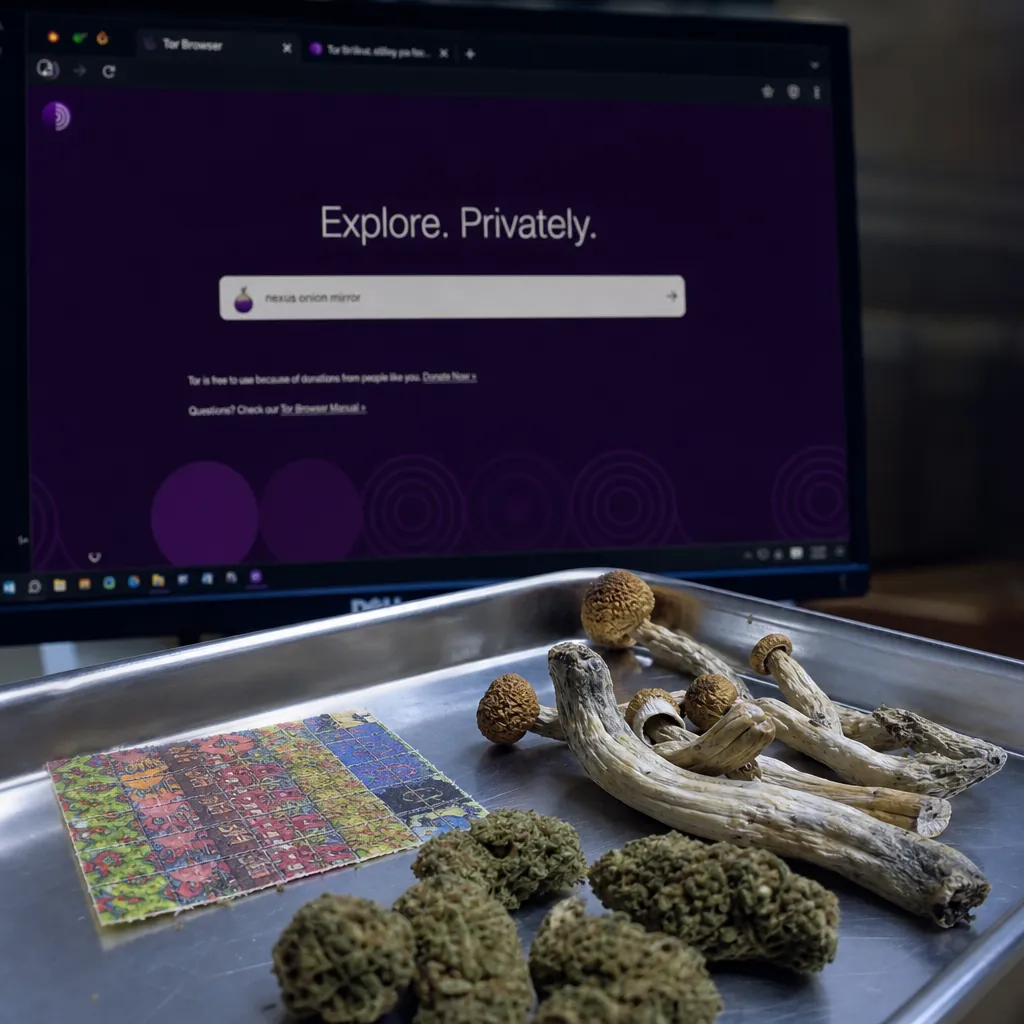Nexus darknet site interface preview