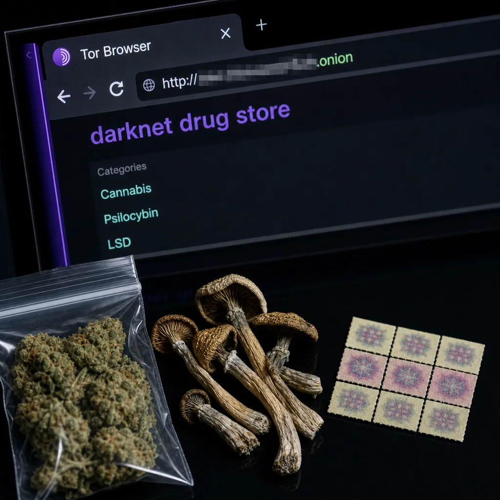 Tor drug market interface preview